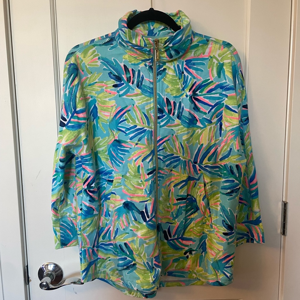 Lilly Pulitzer Jacket with 3/4 Length Sleeves